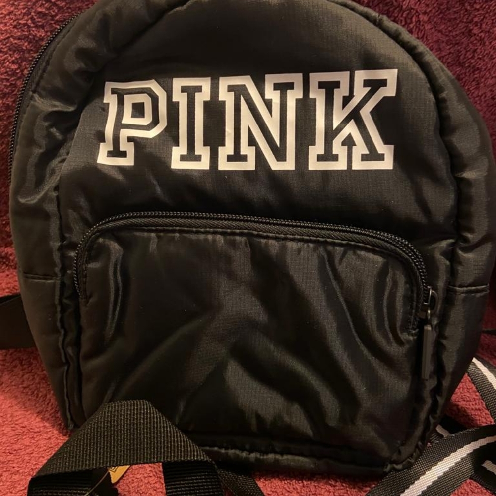 Pink mini backpack
